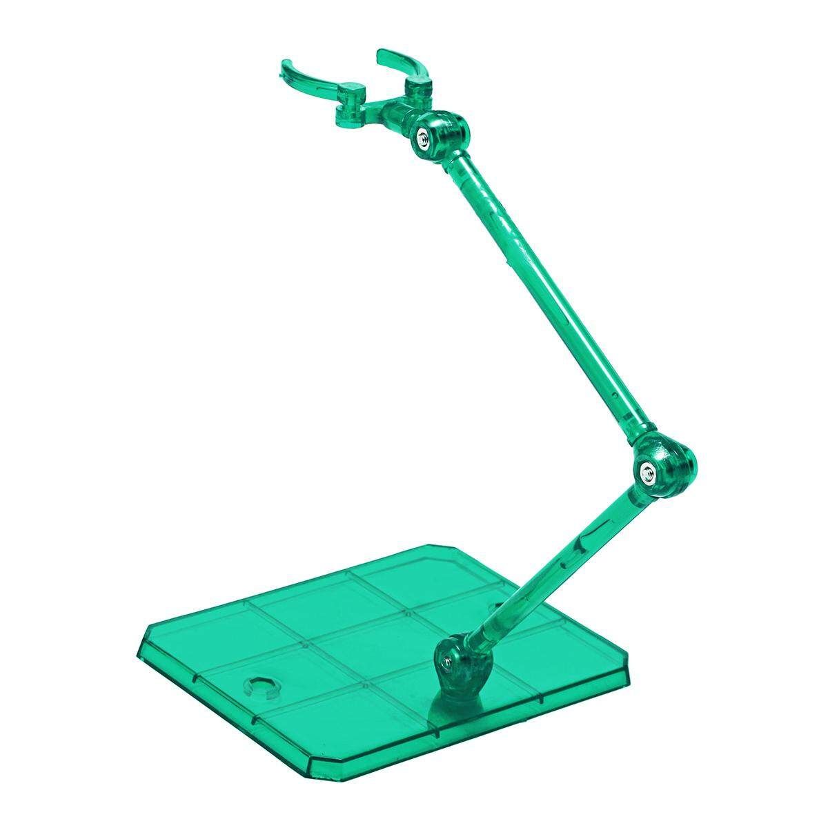 SHF Figma Action Figure Base Stand Holder Fit For Bandai HG RG SD Gundam Model Transparent Green