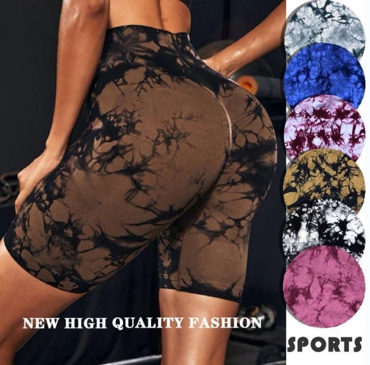 2pcs Ladies Batik Yoga Tight (Stretchy)