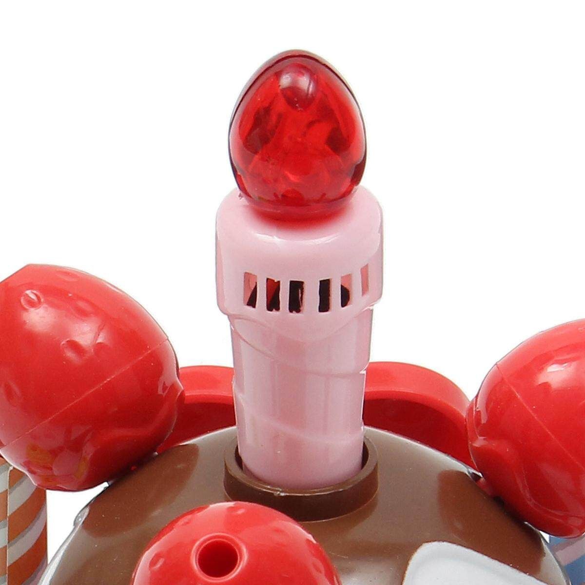 Electric Kid Birthday Music Cake Toy Can Be Blown Out