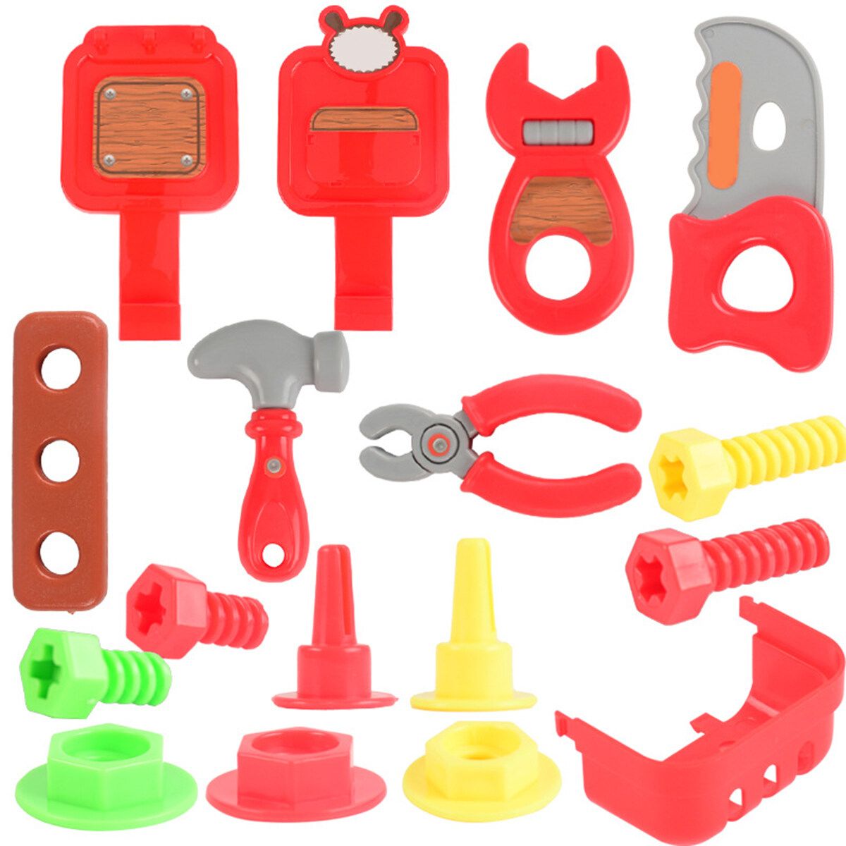22pcs Children's Simulation Play House Toy Toolbox Maintenance Repair Tool Kit Set Kid