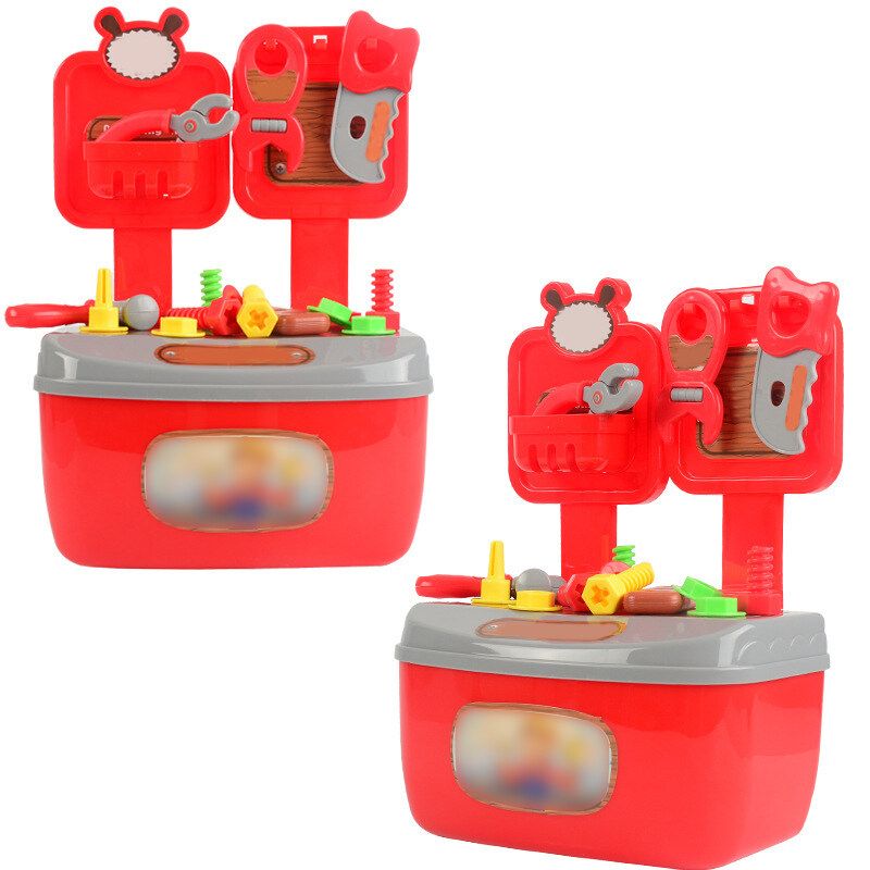 22pcs Children's Simulation Play House Toy Toolbox Maintenance Repair Tool Kit Set Kid