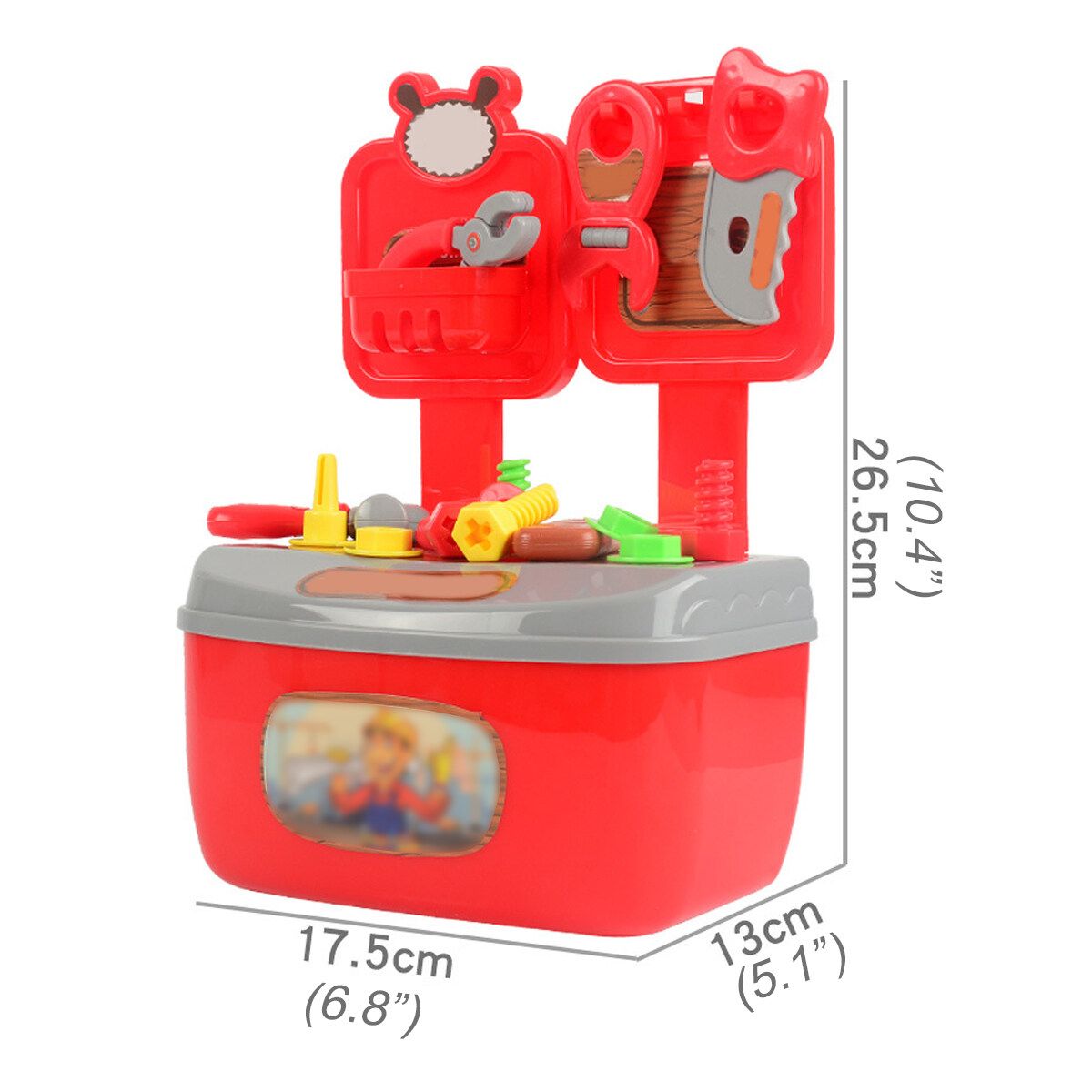 22pcs Children's Simulation Play House Toy Toolbox Maintenance Repair Tool Kit Set Kid