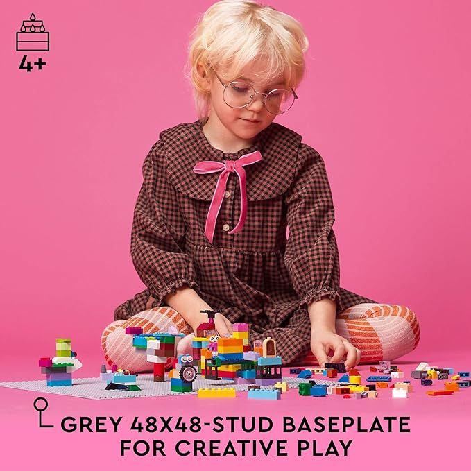 Classic Gray Baseplate 11024 Building Toy Set (1 Piece)
