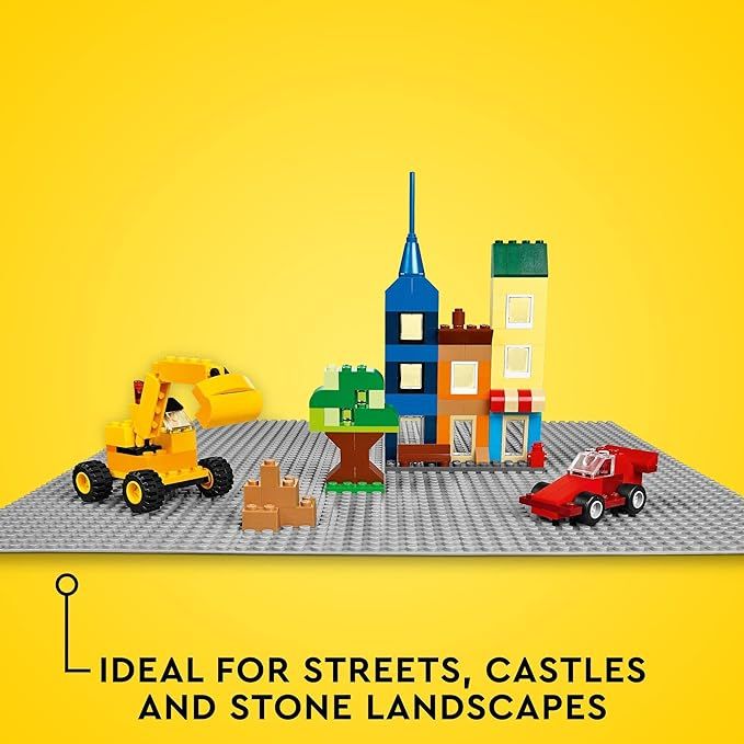 Classic Gray Baseplate 11024 Building Toy Set (1 Piece)