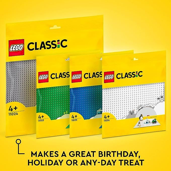 Classic Gray Baseplate 11024 Building Toy Set (1 Piece)