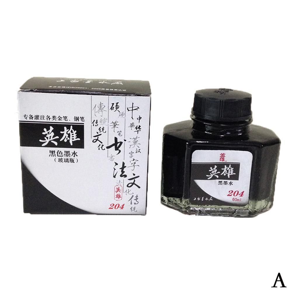 50ml Bottled Glass Smooth Writing Fountain Pen Ink