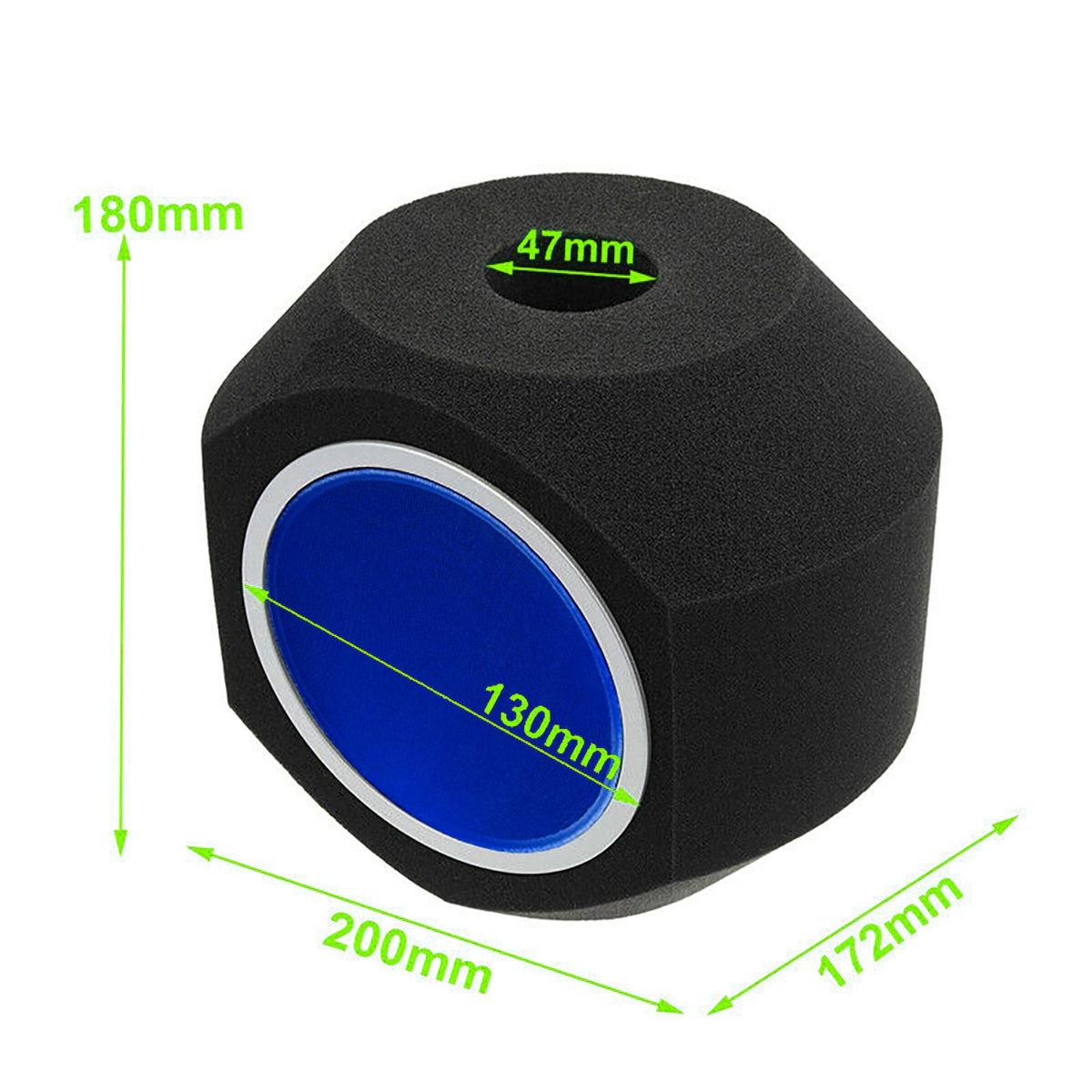 Microphone Sponge Microphone Foam Balls Acoustic Filter