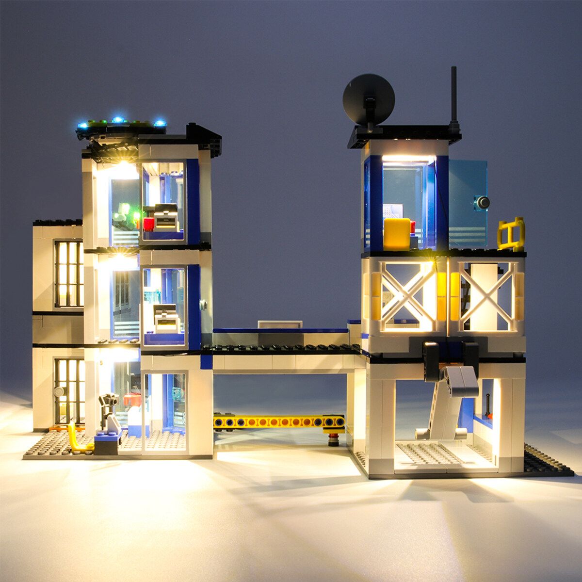 LED Light Up Kit For LEGO 60141 City Series Station Lightin G Set Bricks