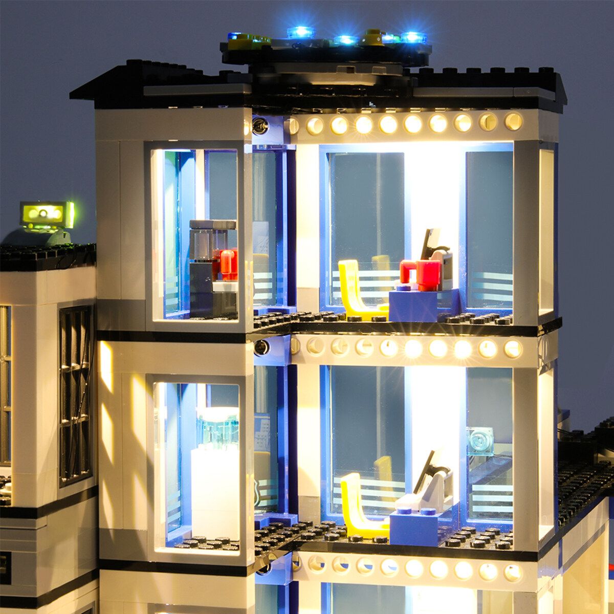 LED Light Up Kit For LEGO 60141 City Series Station Lightin G Set Bricks