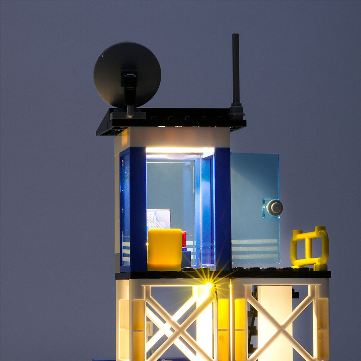 LED Light Up Kit For LEGO 60141 City Series Station Lightin G Set Bricks