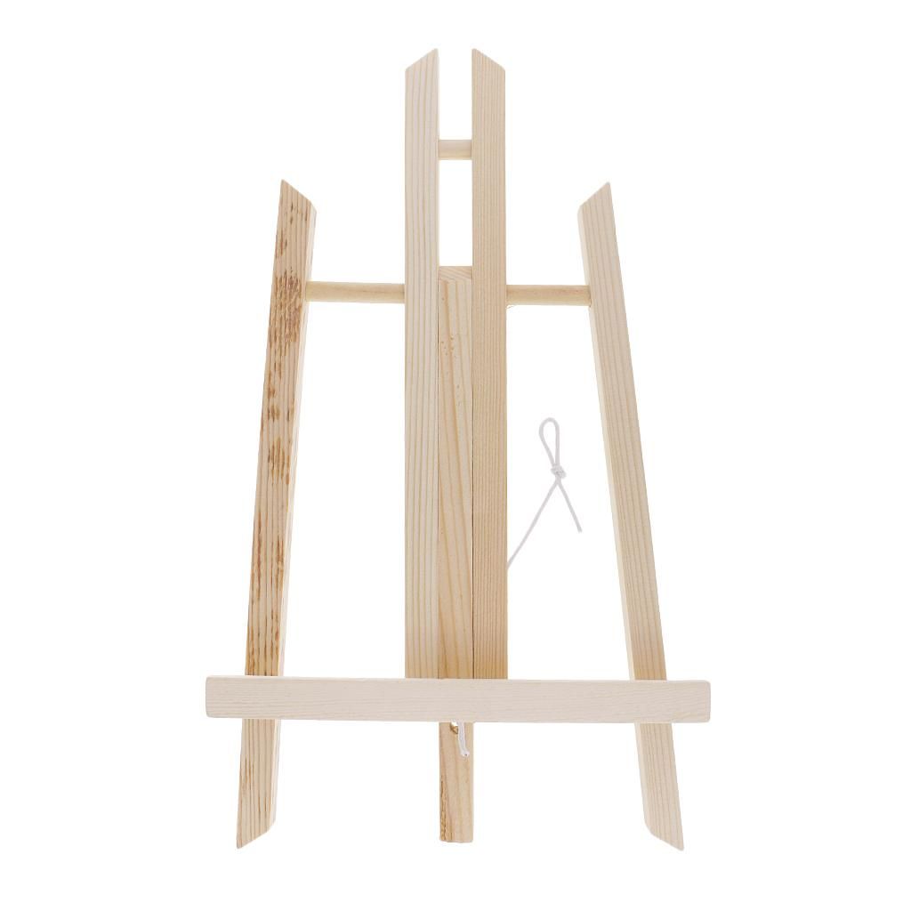 Wooden Artist Tabletop Easel For Painting Drawing Canvas Stand Holder