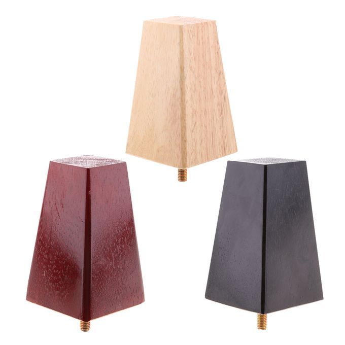Universal Wooden Furniture Leg- Sofa/Couch/Chair Feet Pyramid Wood