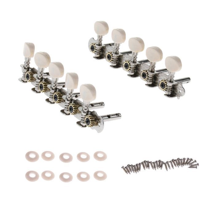 Set Of 2 Guitar Tuning Pegs  For 10 String Electric Guitar Parts