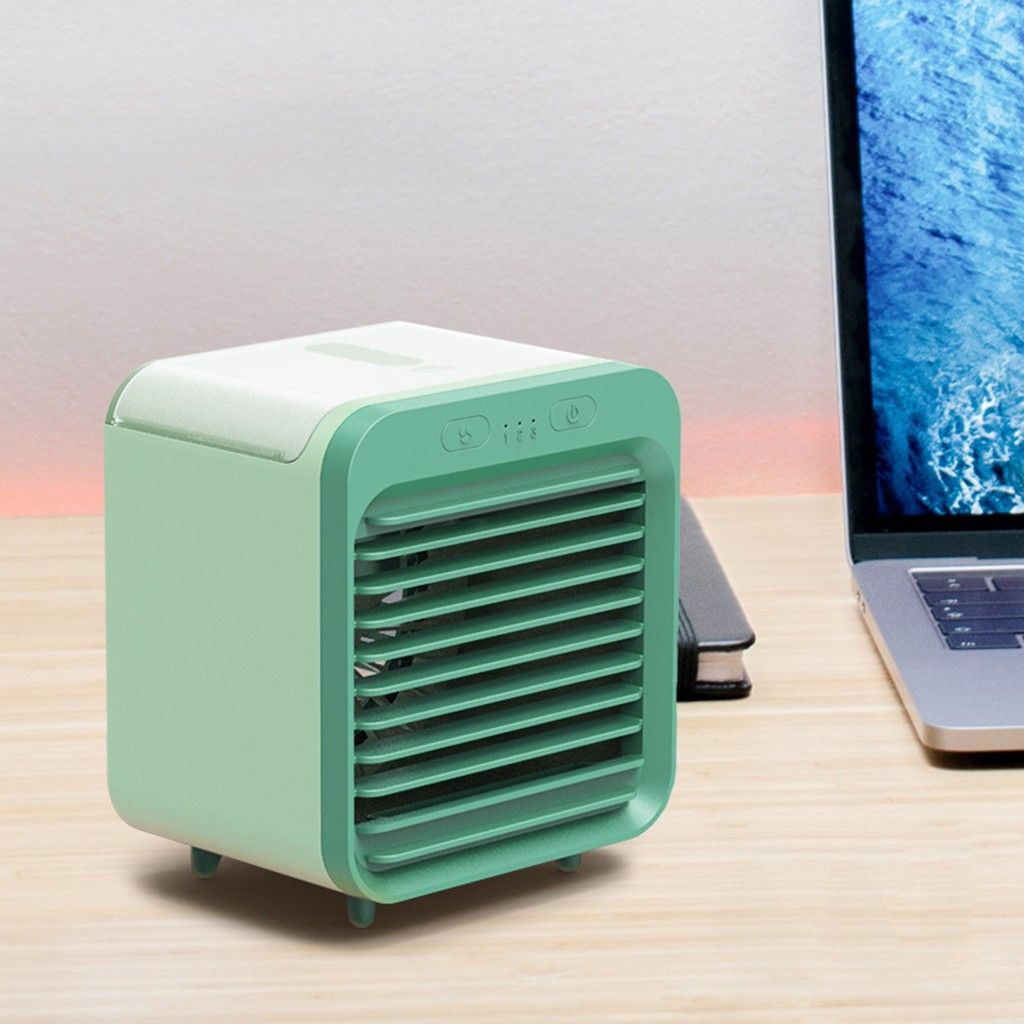 Portable #3 Office Rechargeable USB Air Water-cooled Humidifier Fan Fan Mini Air Desktop Cooling Purifier For Conditioner Cooler