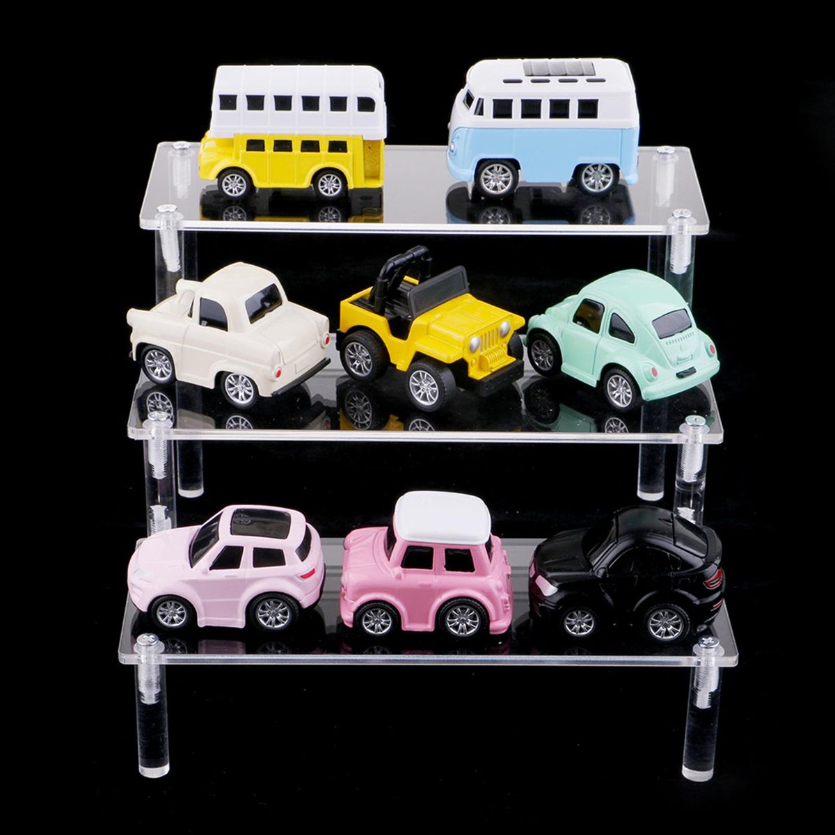2Pcs 2 Layer 3 Layer Jewelry Tabletop Display