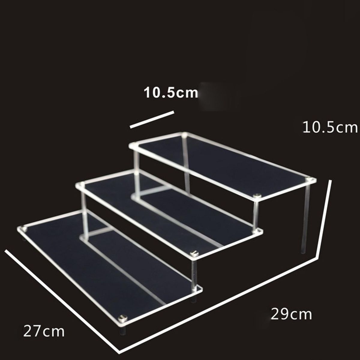 2Pcs 2 Layer 3 Layer Jewelry Tabletop Display