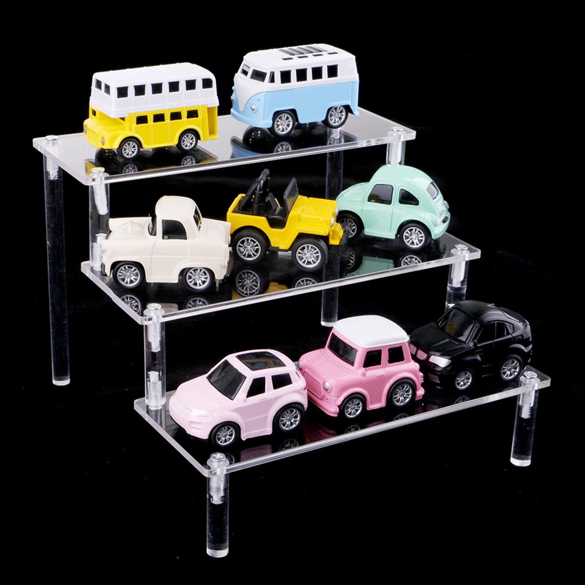 2Pcs 2 Layer 3 Layer Jewelry Tabletop Display
