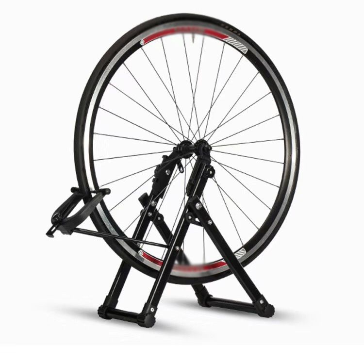 Bicycle Wheel Trimming Frame Foldable Mountain Bike Wheel