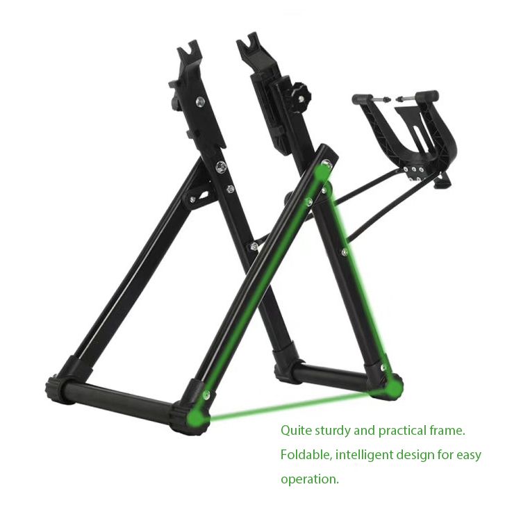 Bicycle Wheel Trimming Frame Foldable Mountain Bike Wheel