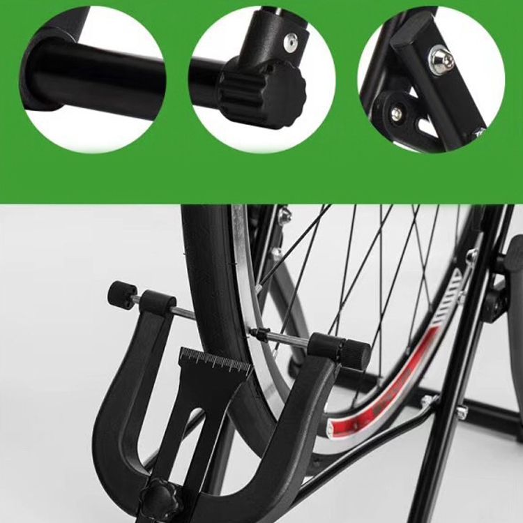 Bicycle Wheel Trimming Frame Foldable Mountain Bike Wheel