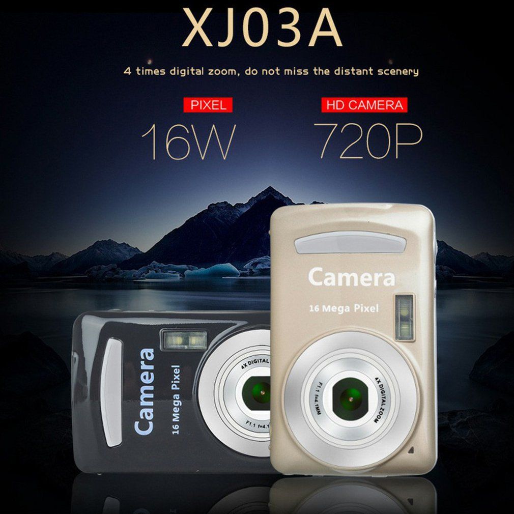 16 Million Pixels 2.7-inch Portable Digital Camera Convenient High Definition Mini Digital Camera Recorder