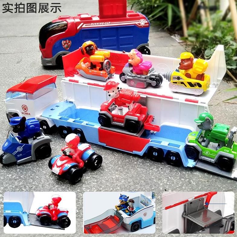 Paw Patrol Mission Cruiser Music Rescue Base Bus Toy Set