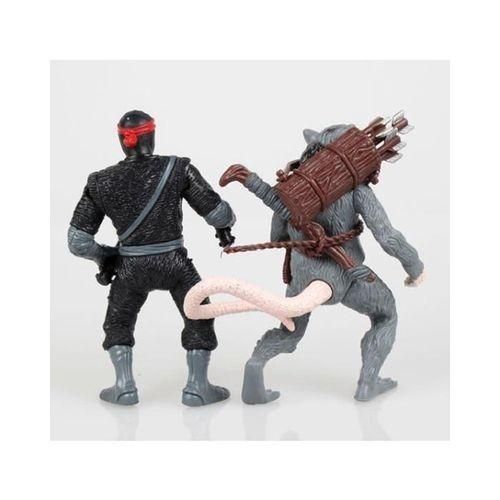 6 Pcs/set Teenage Mutant Ninja Turtles Shape Desk Ornament Toys - Multicolor
