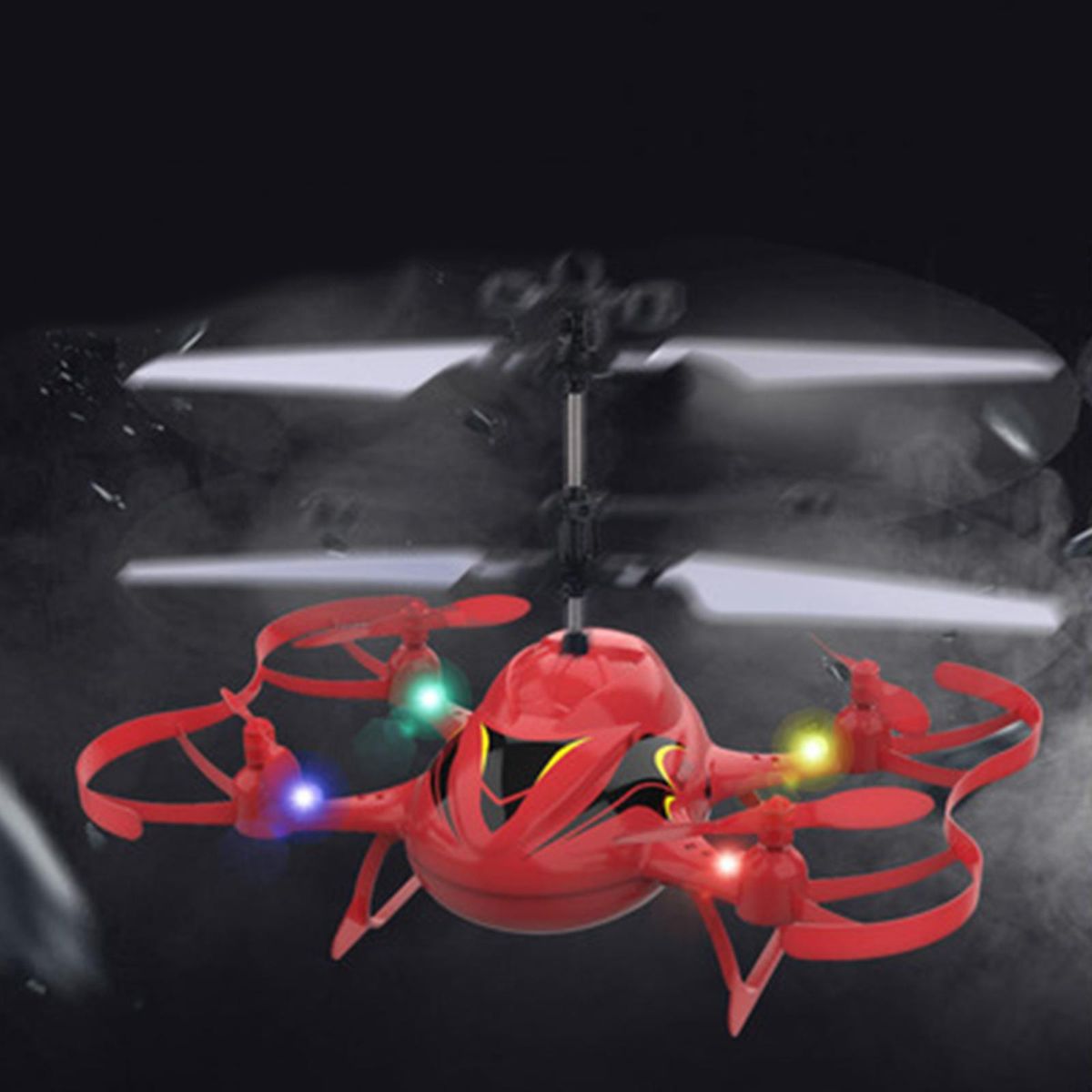 RC Induction Helicopter Toy USB Charging Airplane  A