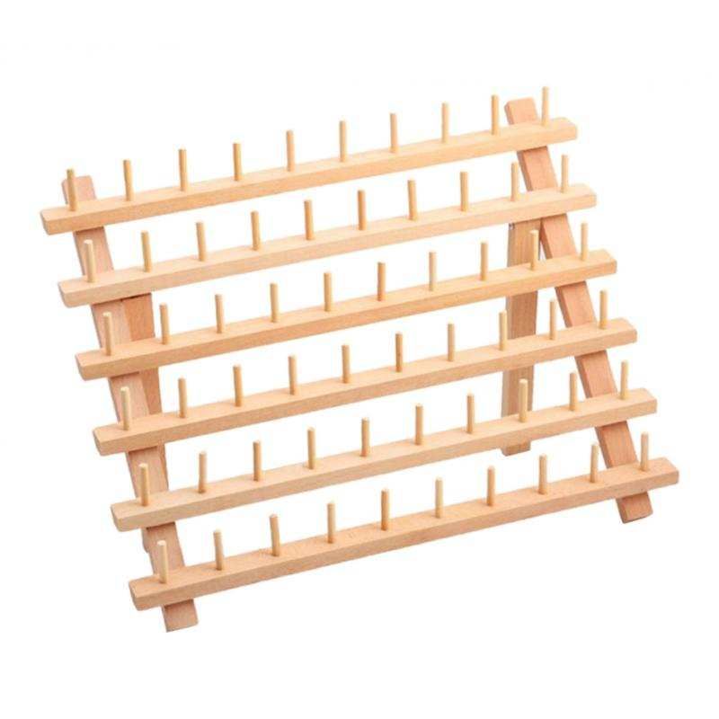 Wooden Spool Thread Rack/Thread Holder Organizer For Embroidery 60