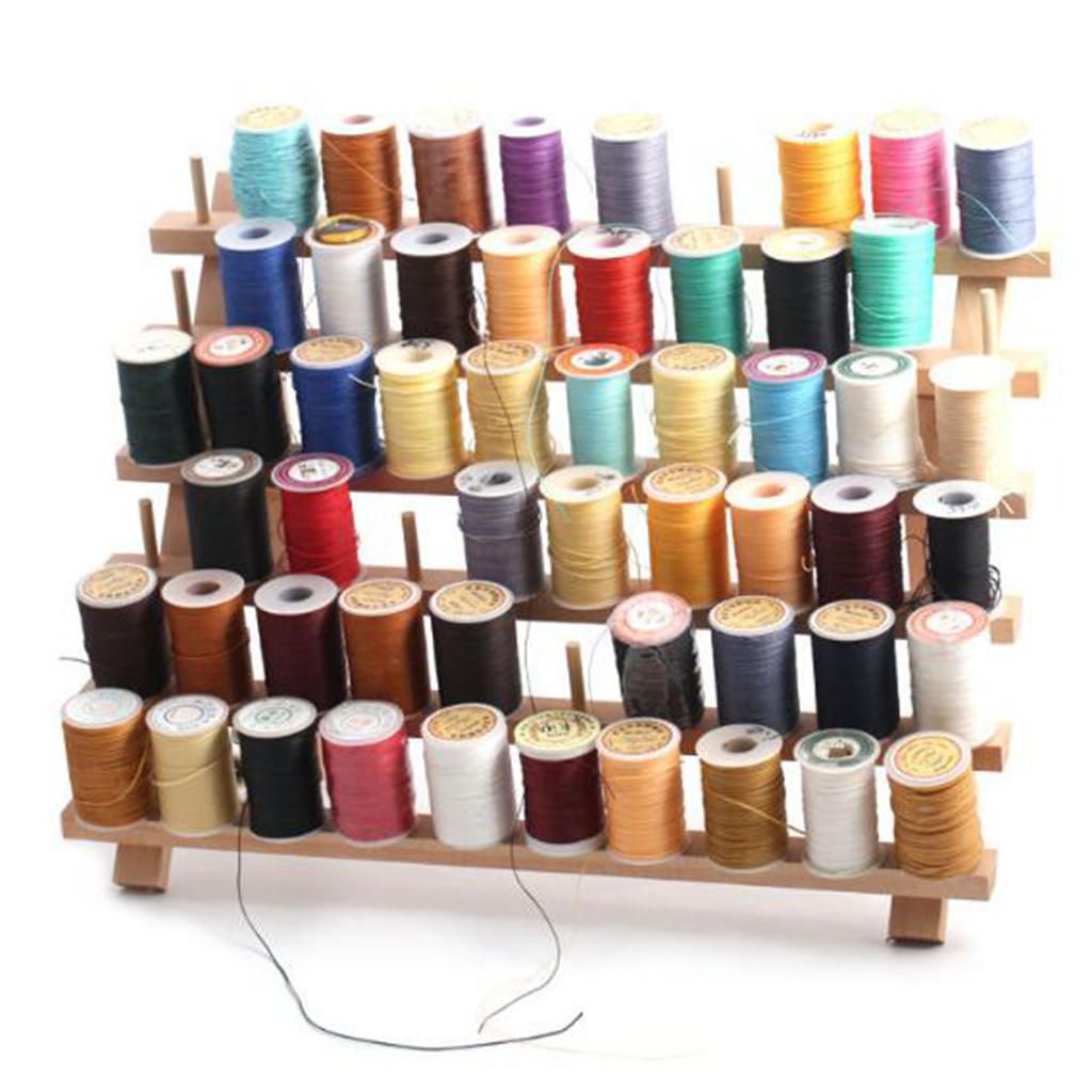 Wooden Spool Thread Rack/Thread Holder Organizer For Embroidery 60