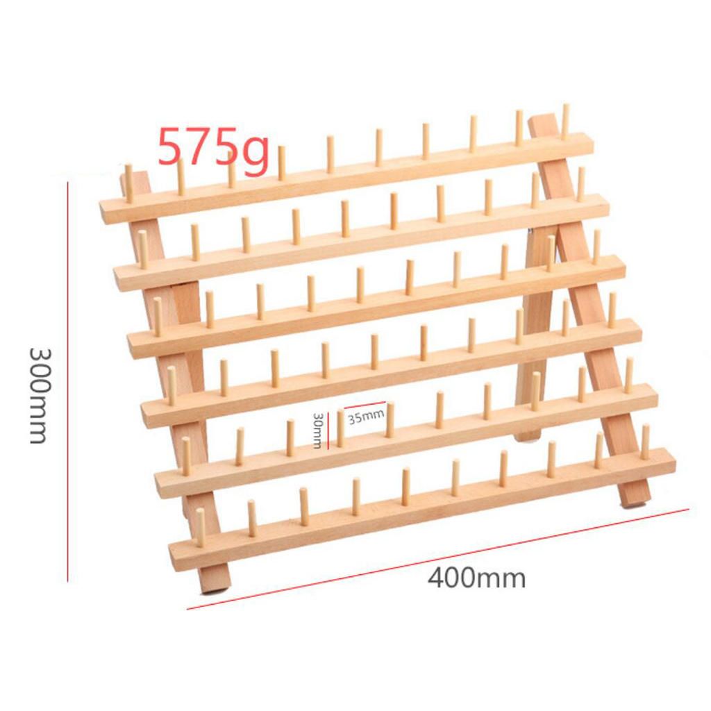 Wooden Spool Thread Rack/Thread Holder Organizer For Embroidery 60