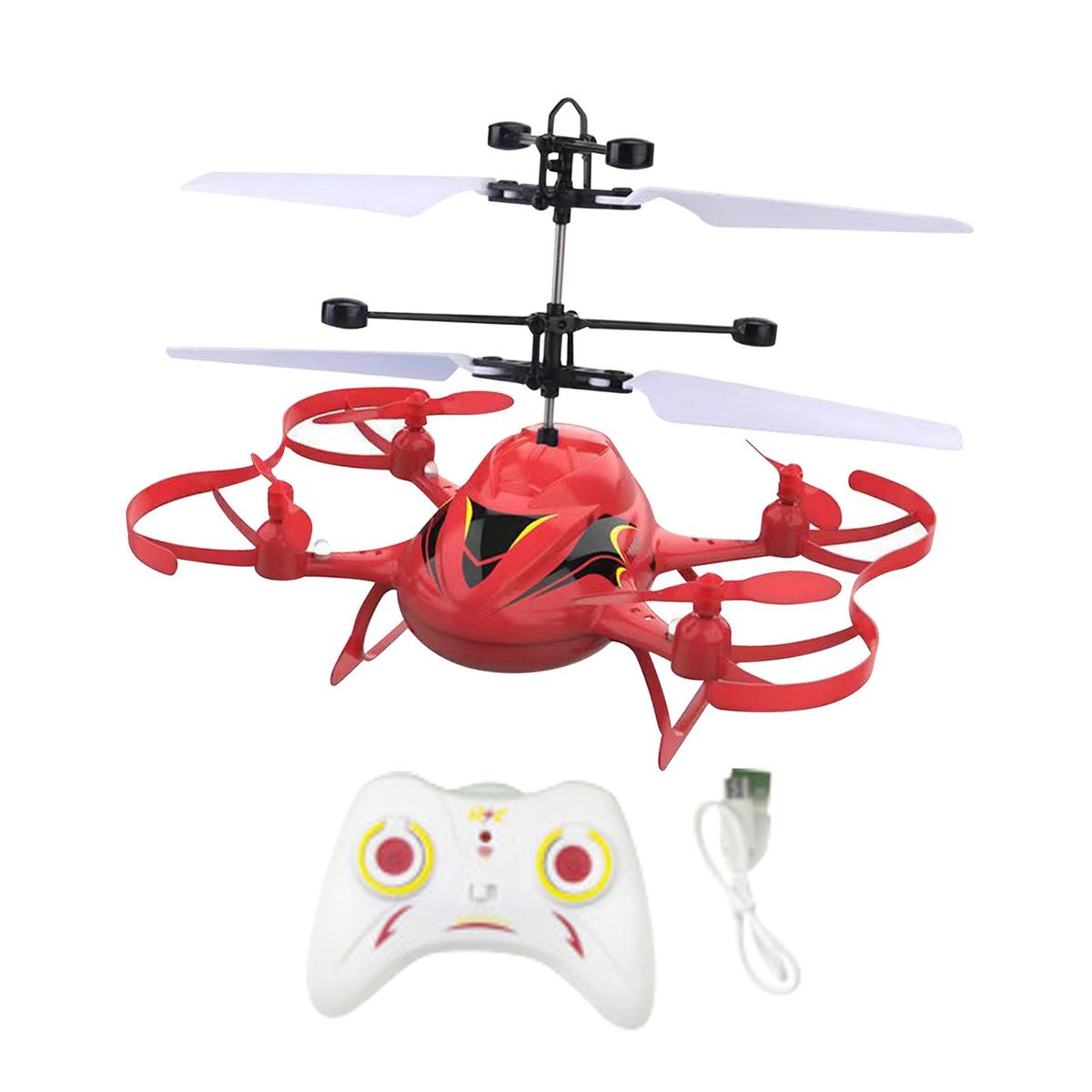 RC Induction Helicopter Toy USB Charging Airplane  C