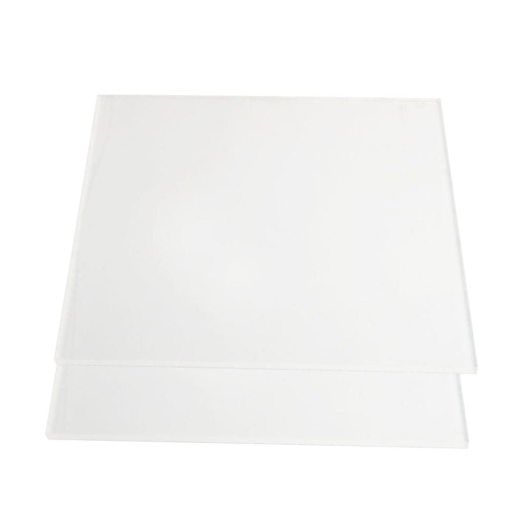 2x Thickness Clear Acrylic Perspex Sheet Transparent Board Perspex