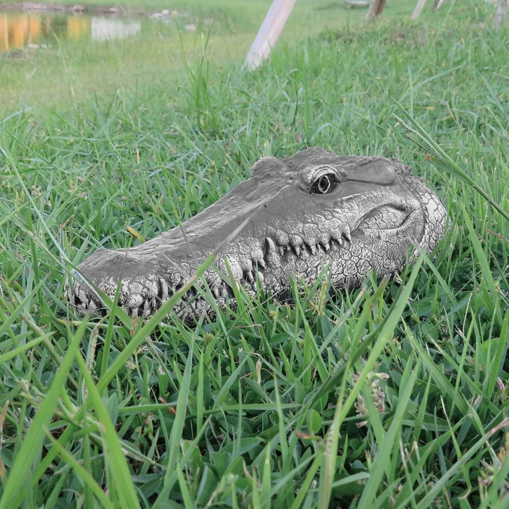 Flytec V005 RC Boat 2.4G Remote Control Electric Racing Boat for Pools with Simulation Crocodile Head Spoof Toy