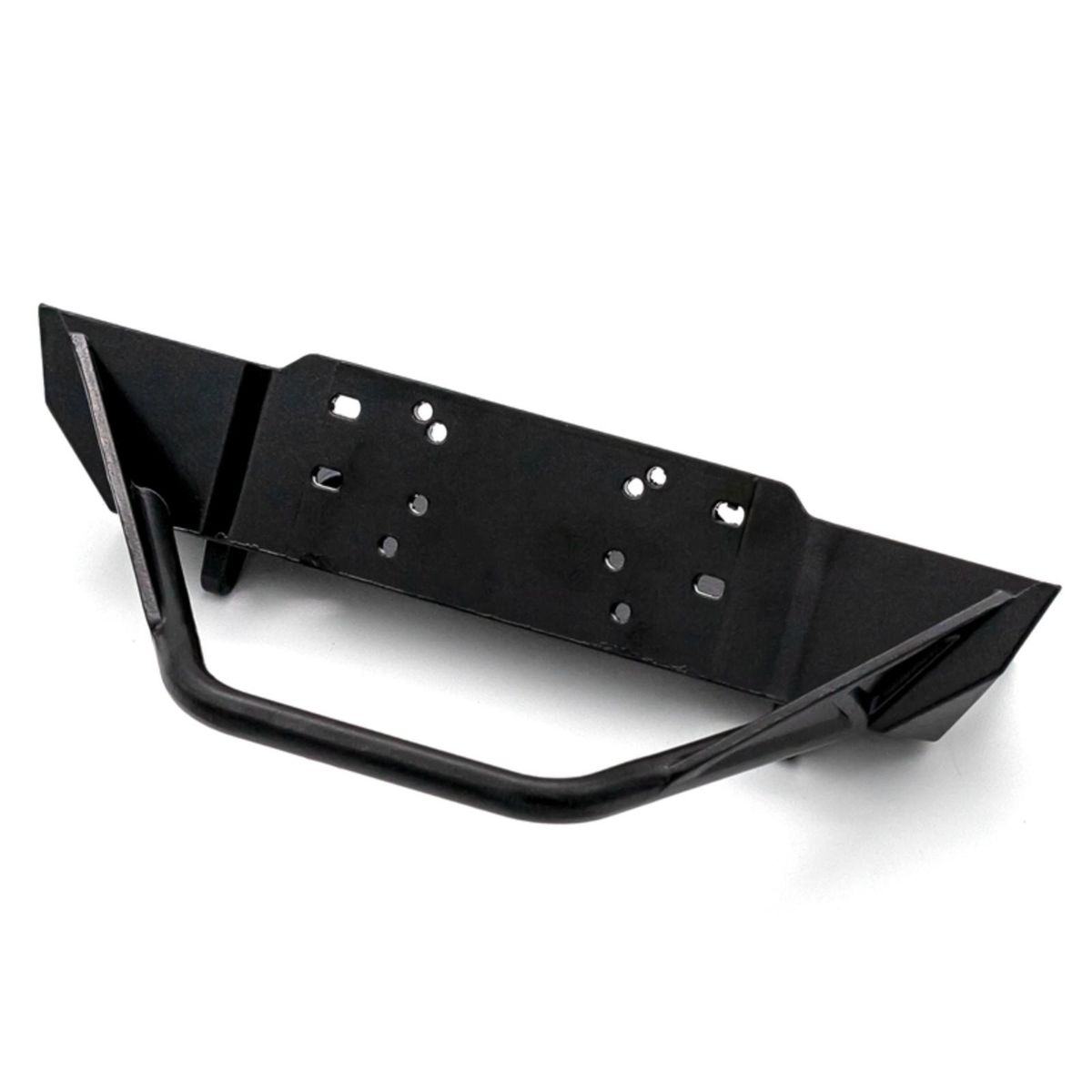 Remote Control  Bumper Metal Front Bumper with Tow Hooks and Lights freplacement for 1/10 Remote Control Crawler TRAX4 Axial SCX10 90046 90047 & SCX10 III AXI03007 AXI03003