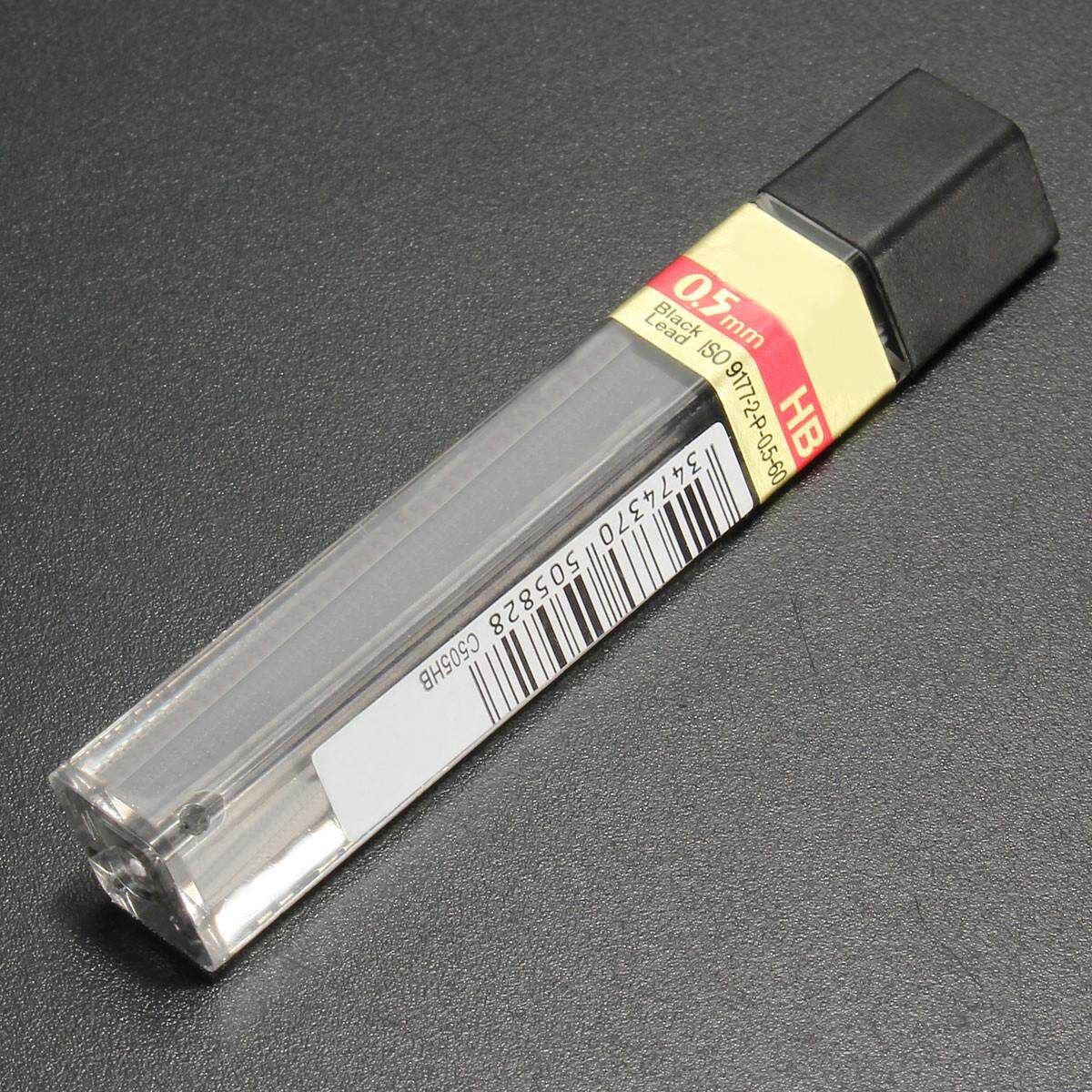 0.5mm HB Black 12 Leads Refill Lead For Mechanical Pencil Drawing Tool HB
