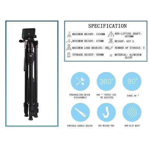Tripod With Wireless Remote YunFeng 3388