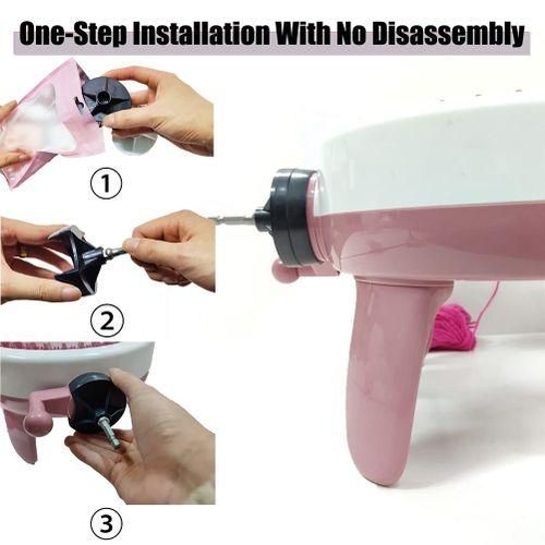 Knitting Machine Drill Attachment For Sentro