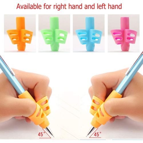 40pcs Pencil Grip - Ergonomic Writing Aid Silicon Gel Grips