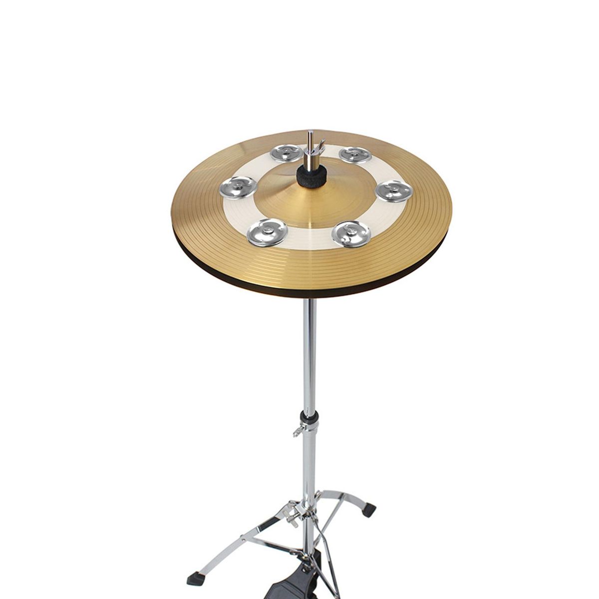 Cymbal Rings Durable Hihat Tambourine Drum Set Performance
