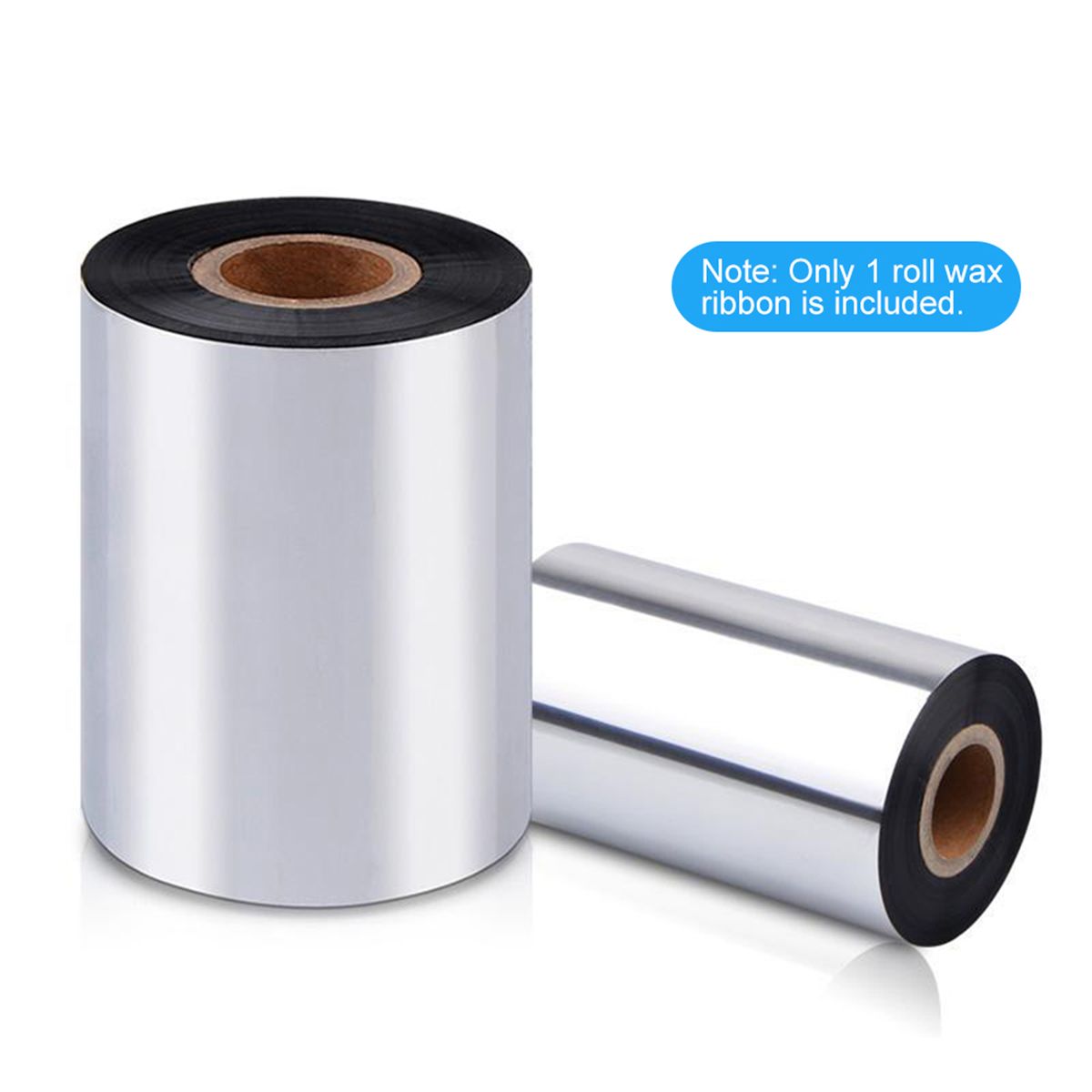 1 Roll Thermal Transfer Wax Ribbon Width 40-110mm * 300m