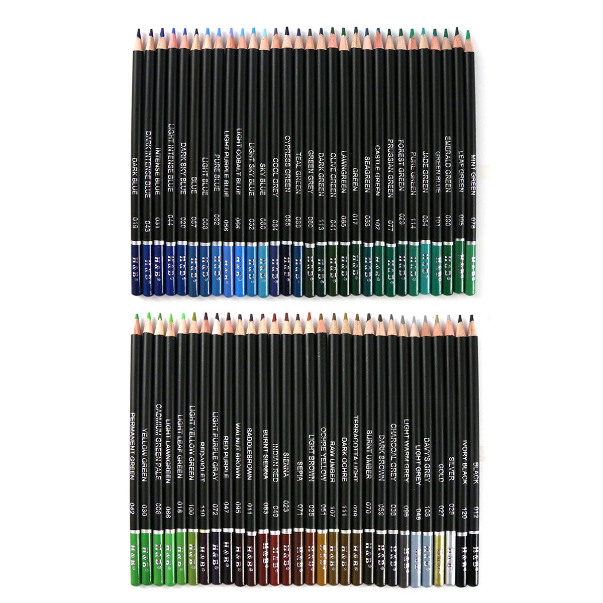 72 Colors Oil Painting Pencil Stick Art Set Kit