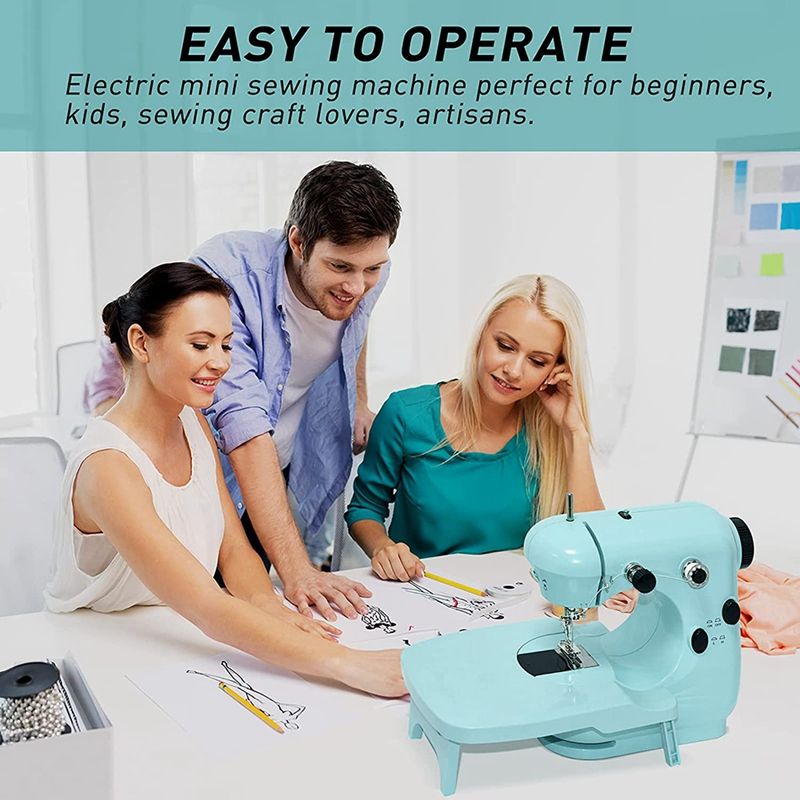 Portable Handheld Electric Sewing Machine + Extension Table