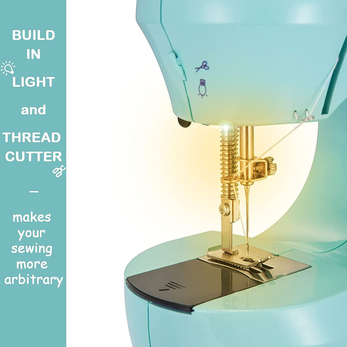 Portable Handheld Electric Sewing Machine + Extension Table
