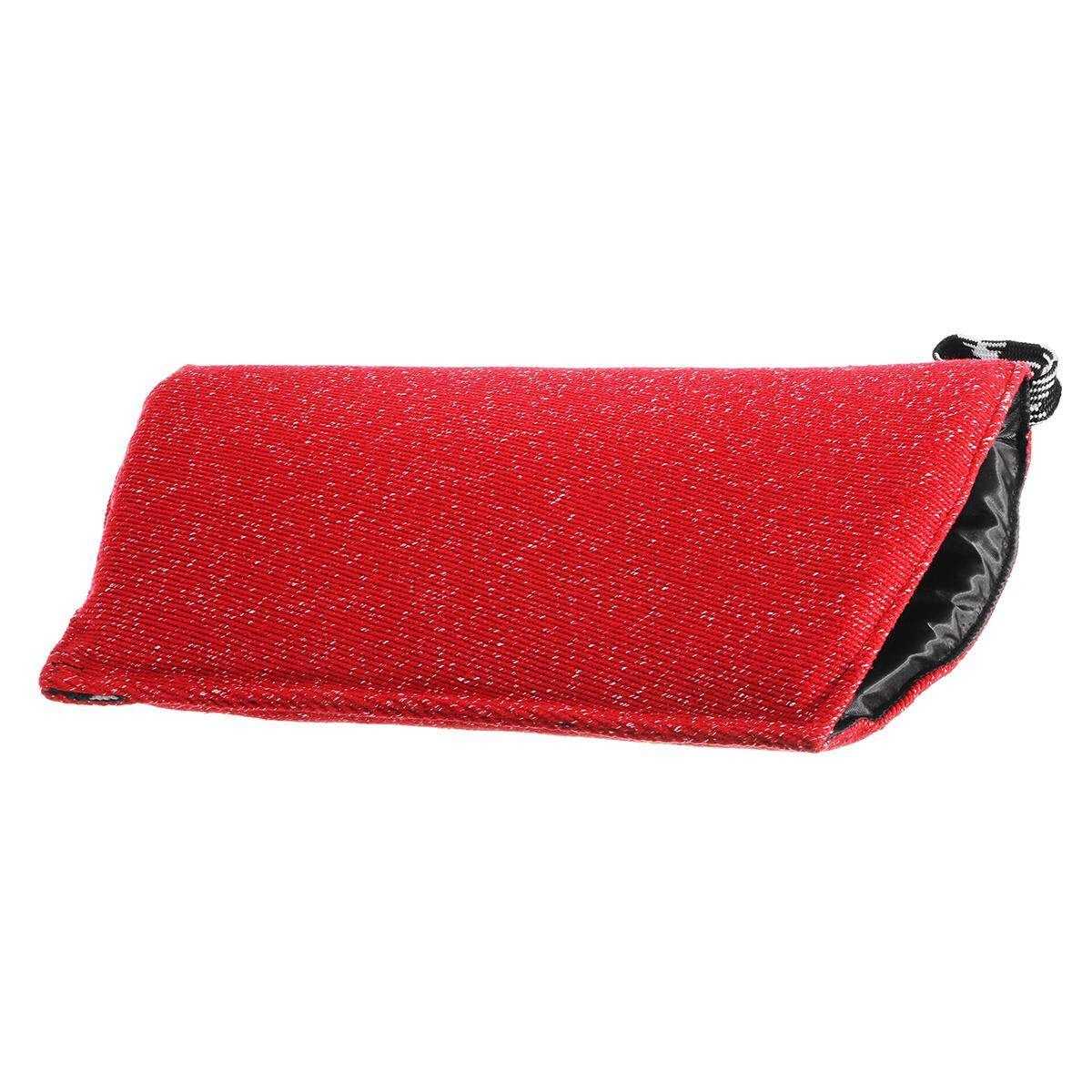 Dog Chewing Protection Training Bite Sleeve Arm Handle Fit Bull German Shepherd (Red) Red (red)