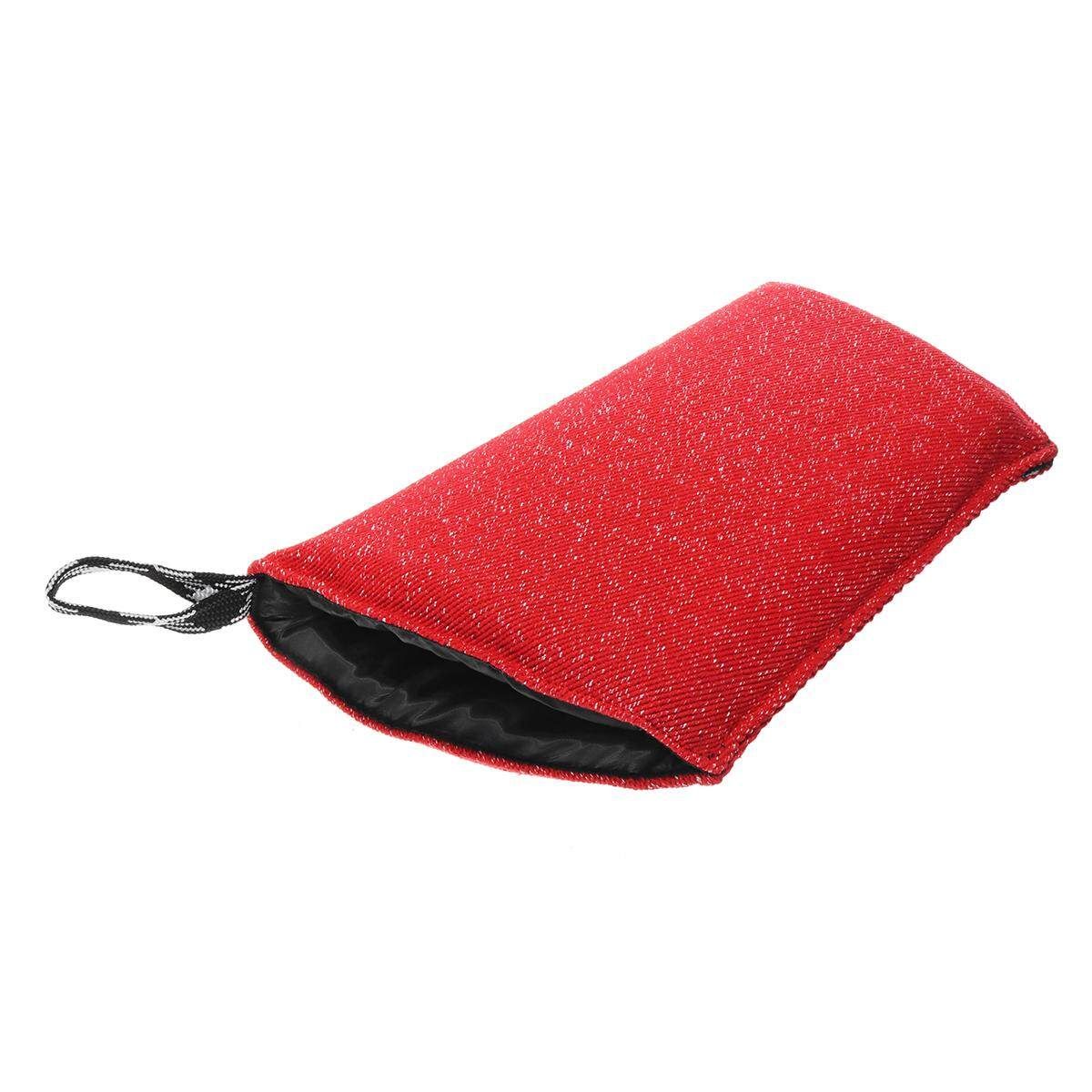 Dog Chewing Protection Training Bite Sleeve Arm Handle Fit Bull German Shepherd (Red) Red (red)