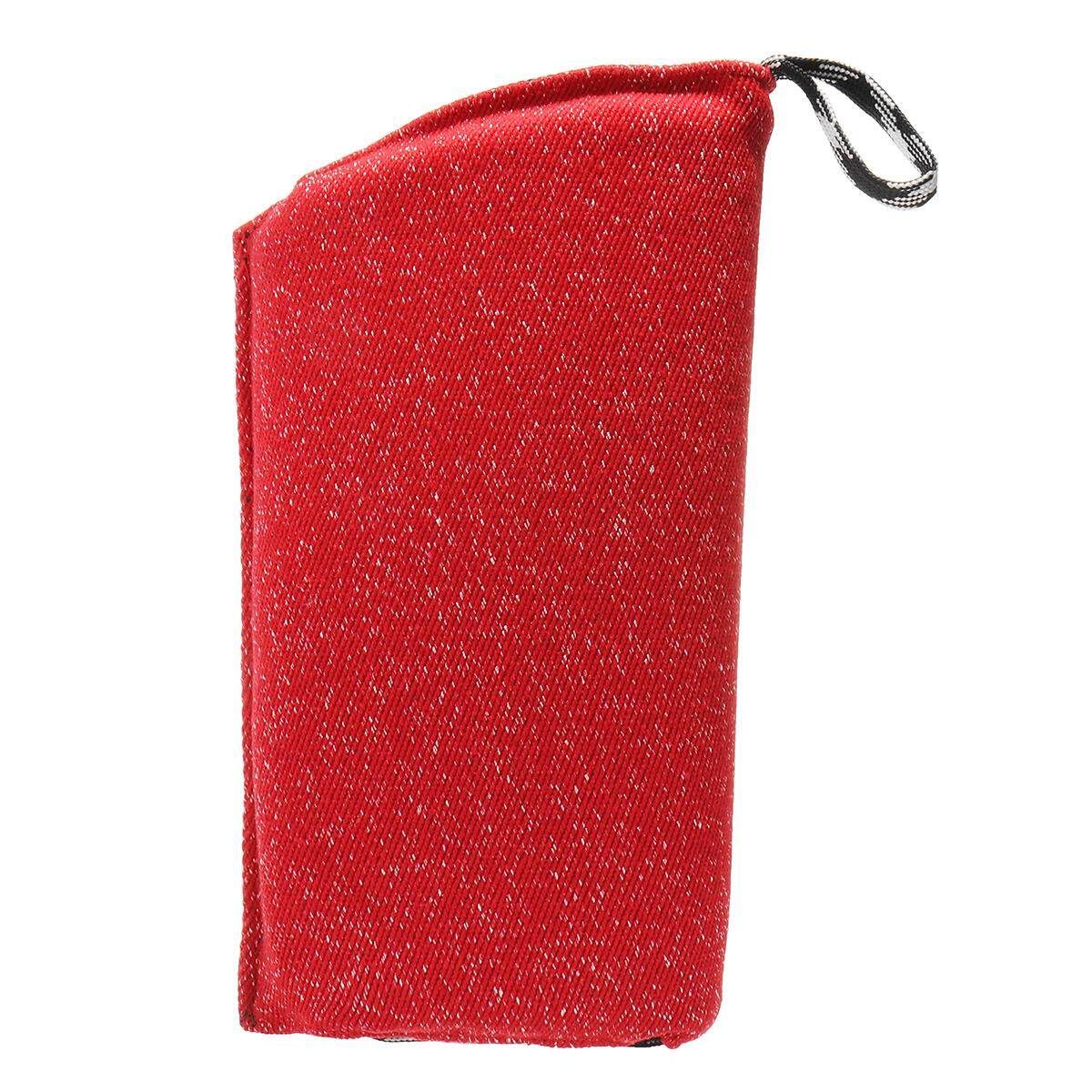 Dog Chewing Protection Training Bite Sleeve Arm Handle Fit Bull German Shepherd (Red) Red (red)