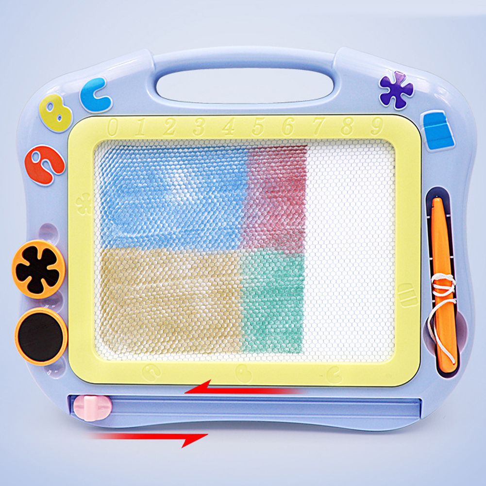 Children Colorful Magnetic Drawing Board Sketch Doodle Writing Pad Kids Education Toy Gift