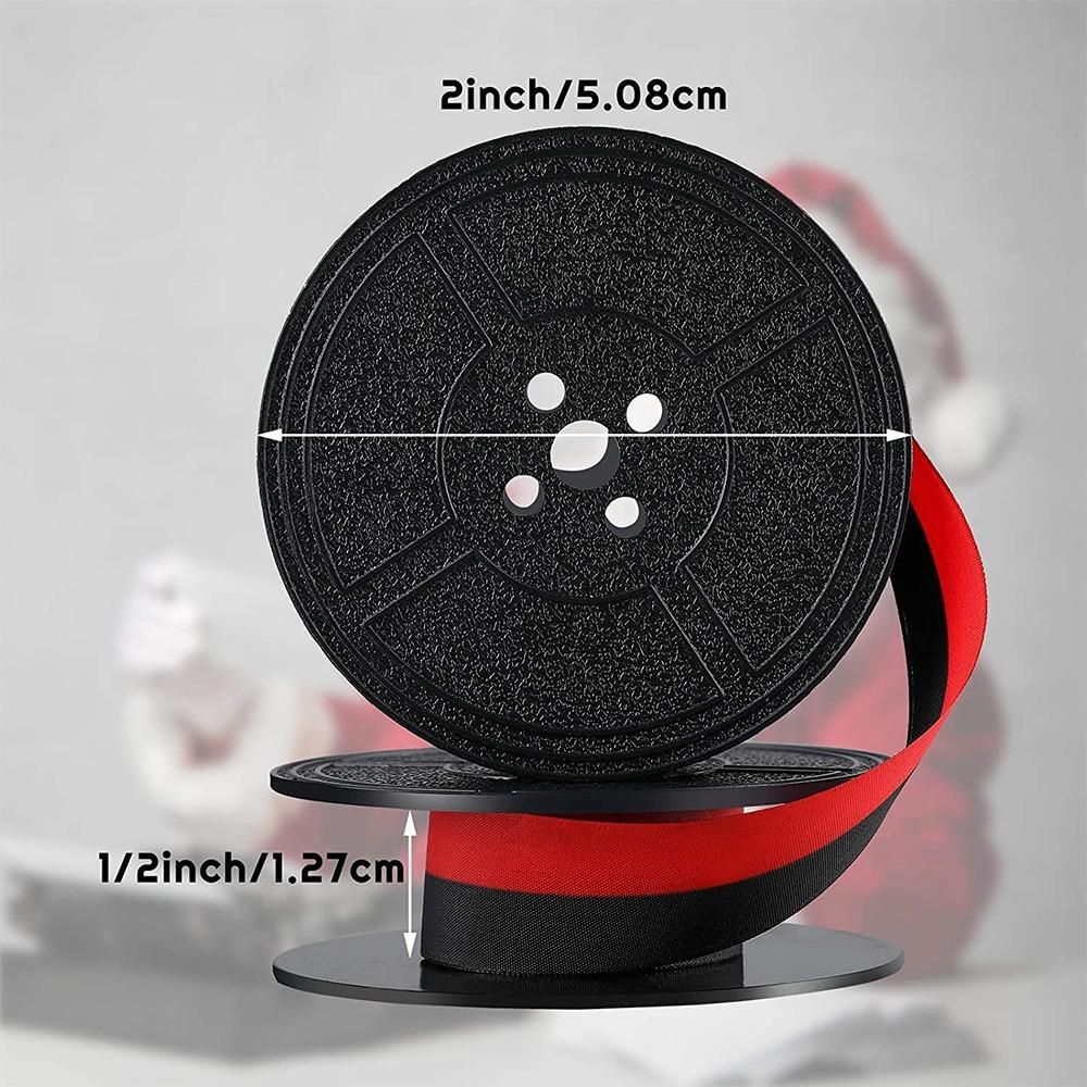 1Pack Typewriter Ribbon Twin Spool Typewriter Ribbon Red and Black Twin Spool Repment Pack for Most Typewriter