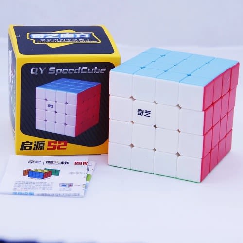 4by4 Stickerless Speed Cube Toy + Manual